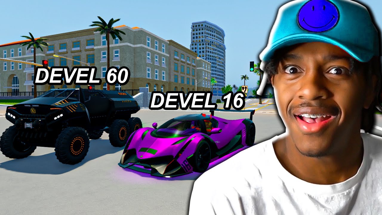 DEVEL 60 vs DEVEL 16 IN ROBLOX DRIVING EMPIRE