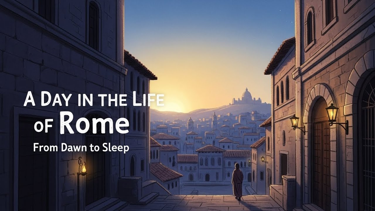 A Day in the life of Rome  | History for Sleep