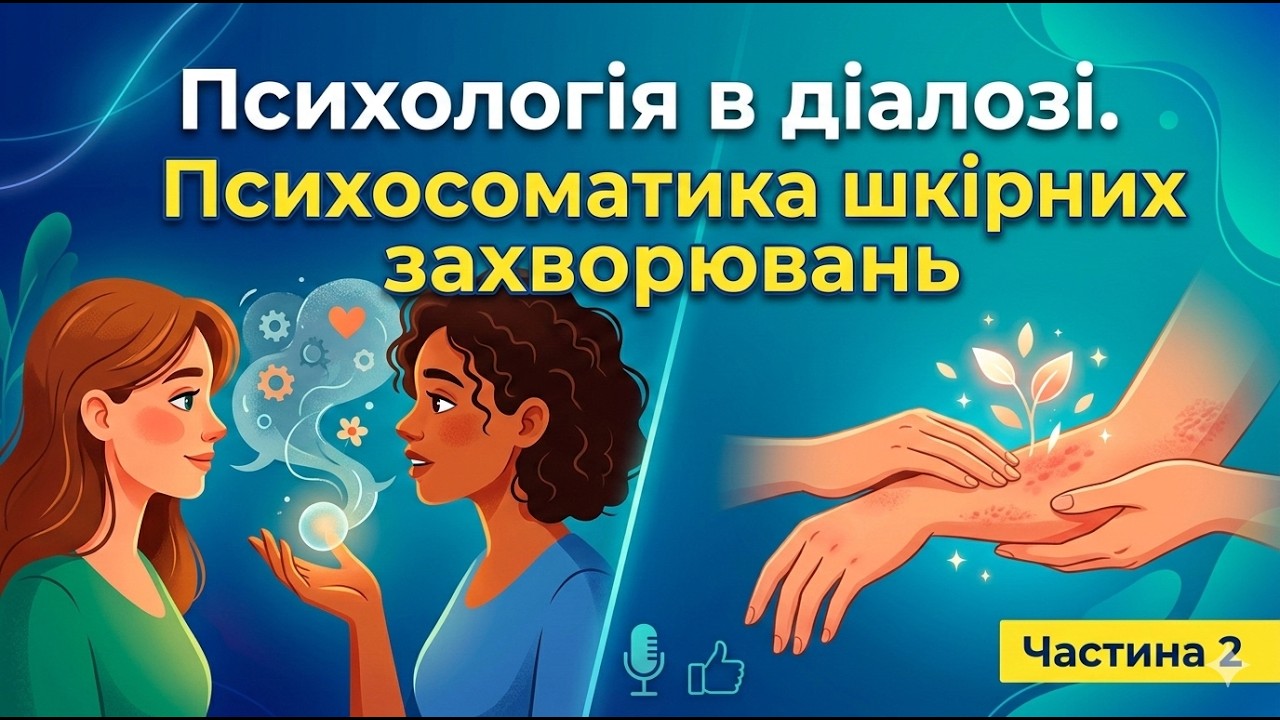 Психологія в діалозі .Психосоматика шкірних захворювань.Частина 2.