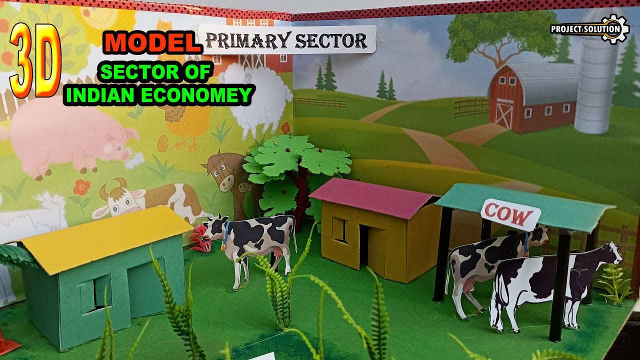SECTOR OF INDIAN ECONOMY || ECONOMICS TEACHING AIDS || PROJECT SOLUTION