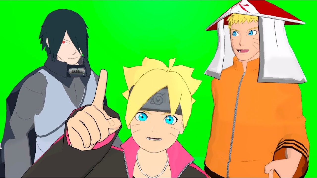 Naruto, Boruto e Sasuke Respondem em Naruto Vr
