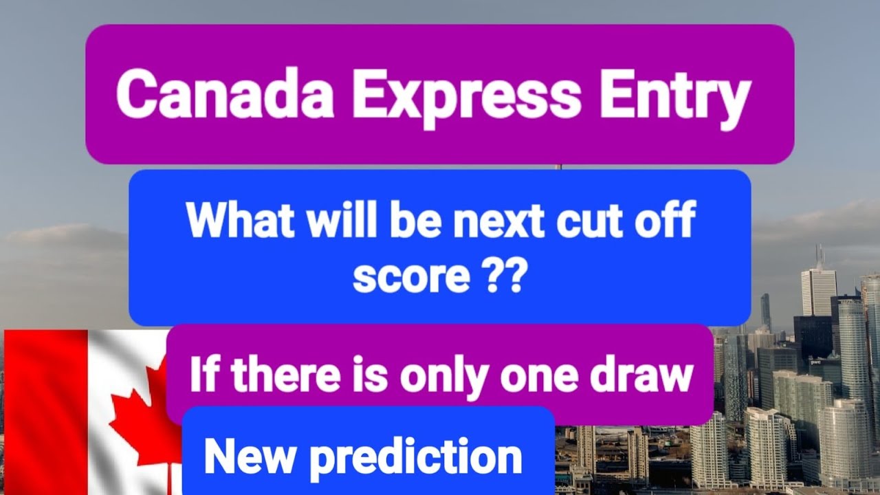 CRS  cut off  score for next Draw  II Express Entry Canada II CanadaPR II IRCC II Canada Immigration