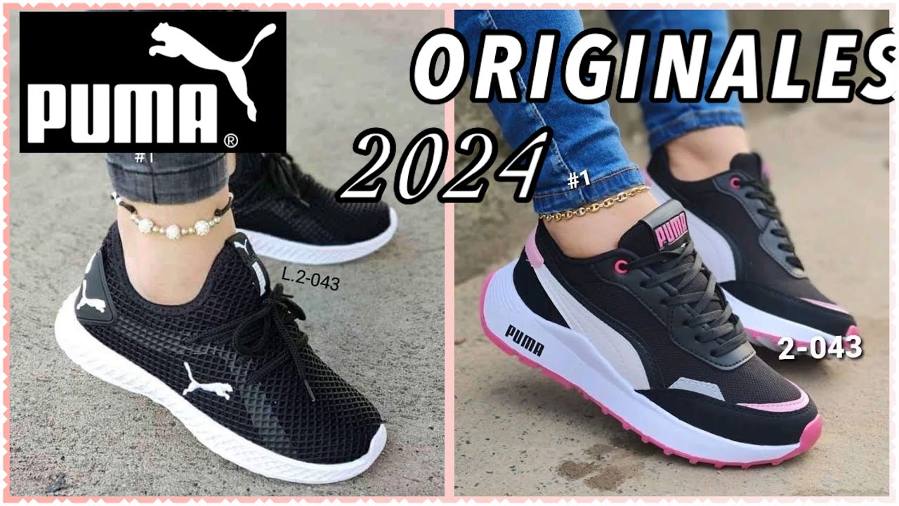 LAS MEJORES MARCAS DE TENIS PUMA MODA 2024 ZAPATILLAS DEPORTIVAS ORIGINALES para mujer
