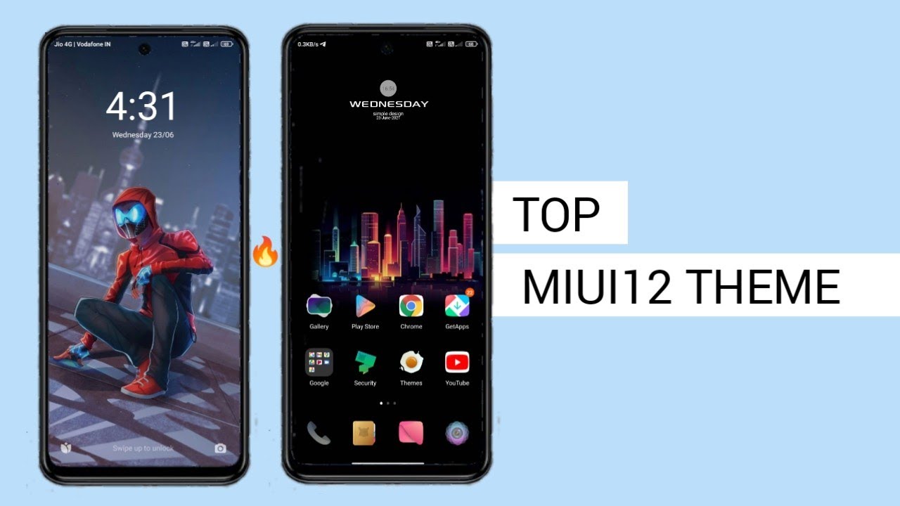 Top  4 Miui 12 Theme 2021 ||  Best miui 12 themes ever