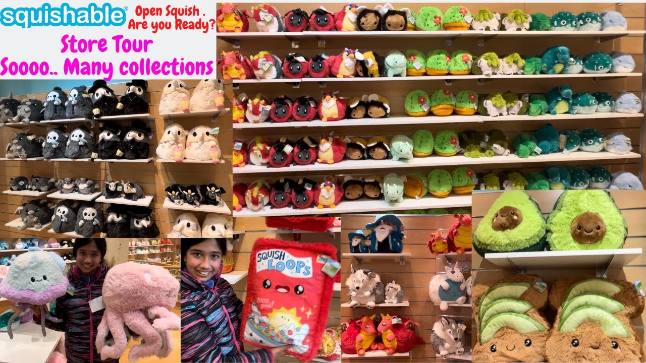 SQUISHABLE Store Tour | HUGE Squishable Collections in a Mall| || JACKPOT || So many collections...