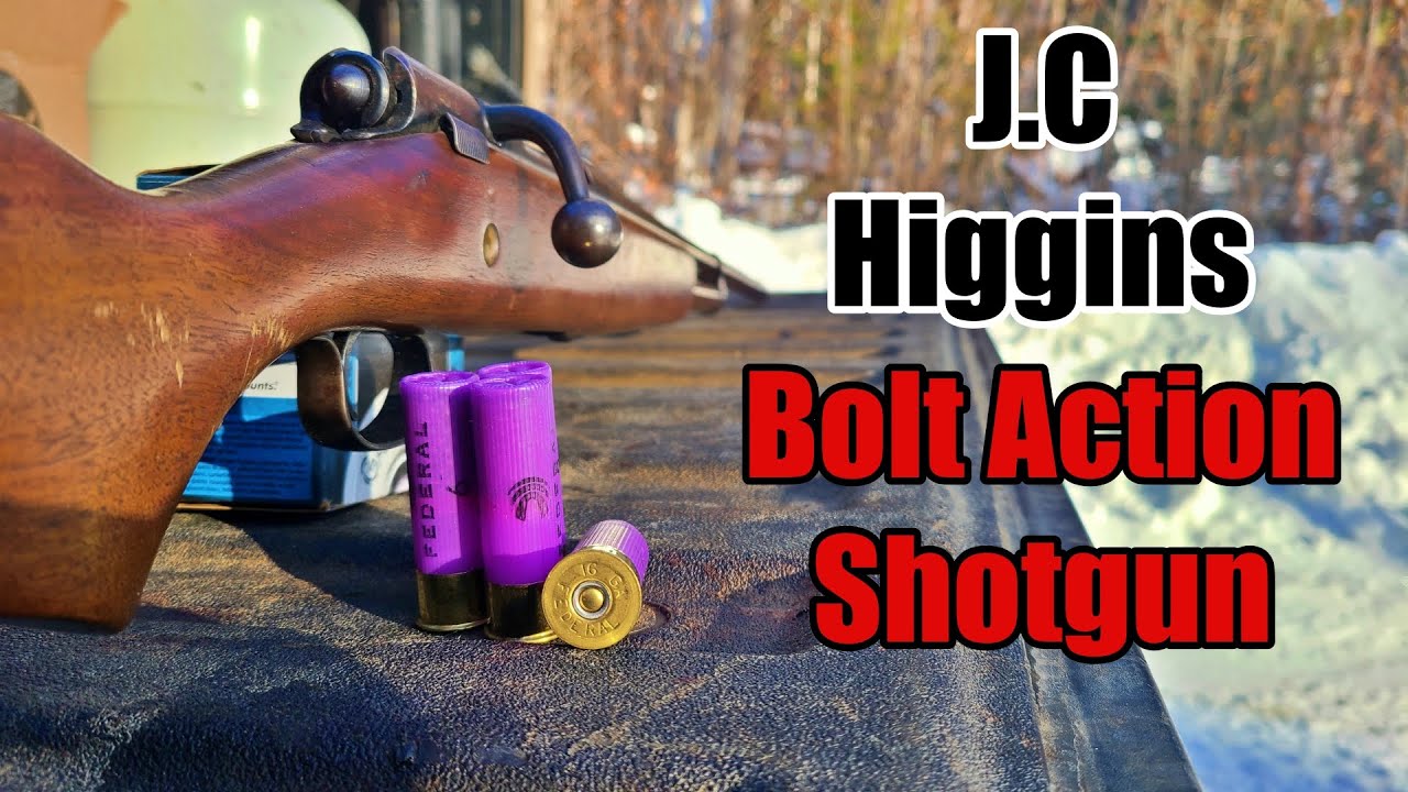 J.C Higgins Bolt Action 16 Gauge Shotgun - Model 583.18