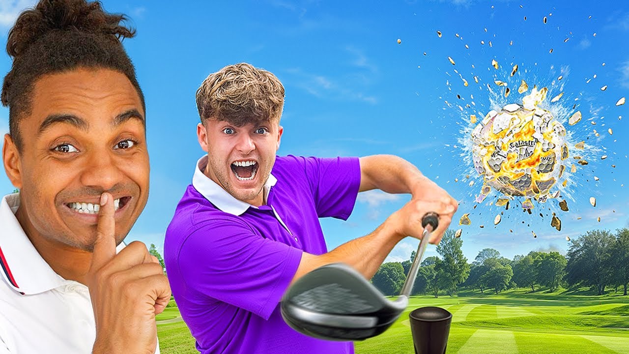 Ich PRANKE LEWIN auf einem GOLFPLATZ⛳️❗️ (ft. Lewinray, HeyMoritz, Alex)