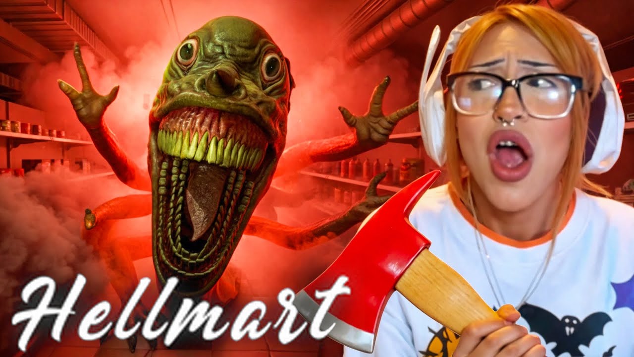 ИГРАЕМ В САМУЮ СТРАШНУЮ ИГРУ HELLMART