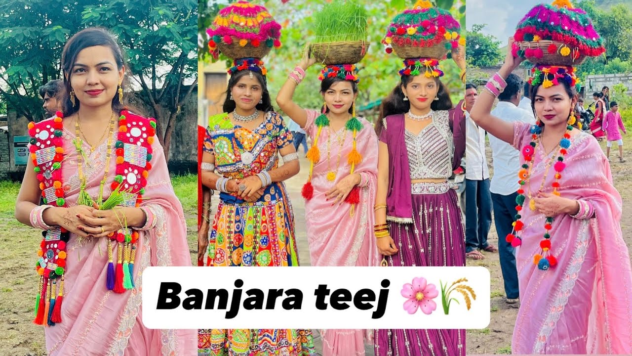 Banjara Teej Festival 2025 🌾 🌸| Traditional Banjara Culture & Celebration | Vlog | Teej 🌿