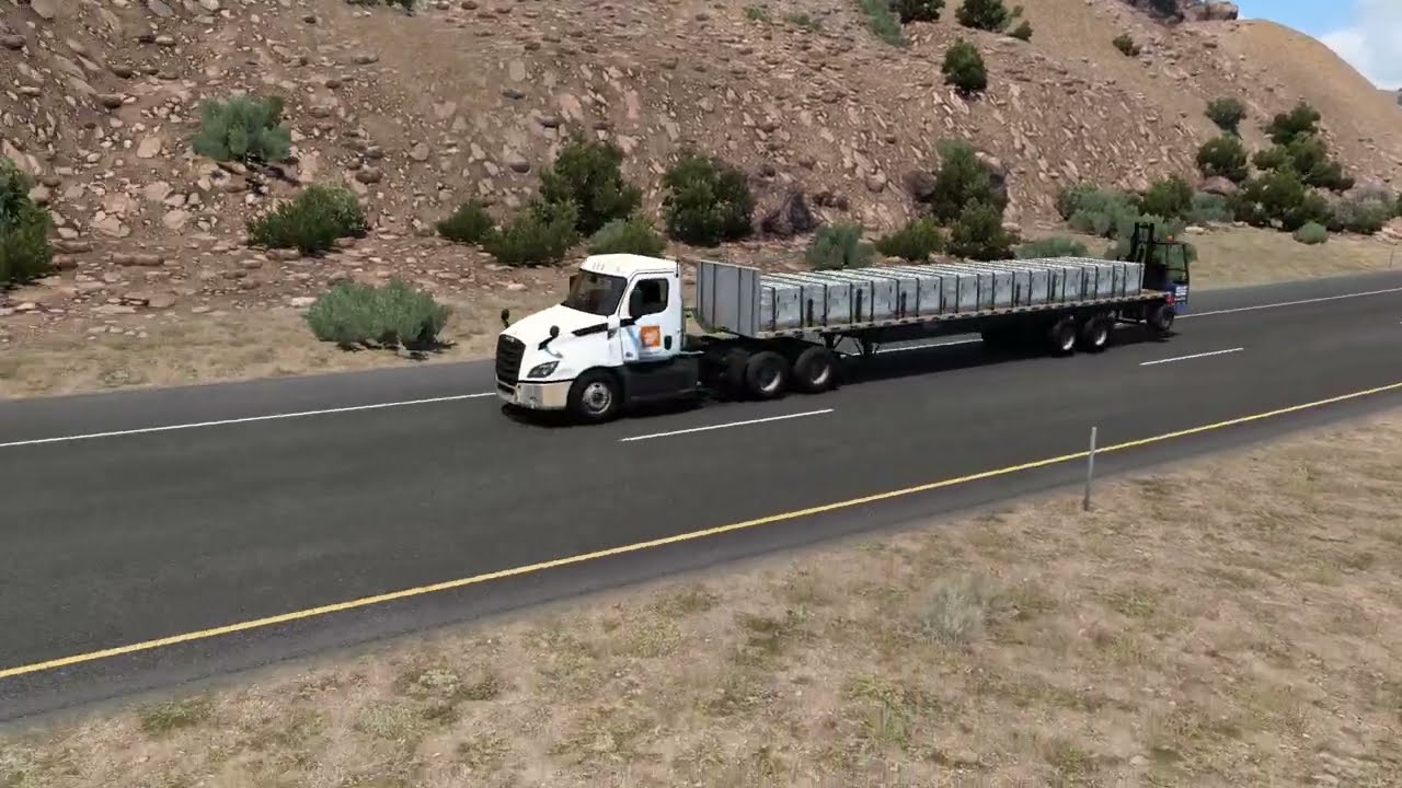 American Truck Simulator | POV Home Depot Delivery Driver | Realistic Driving
