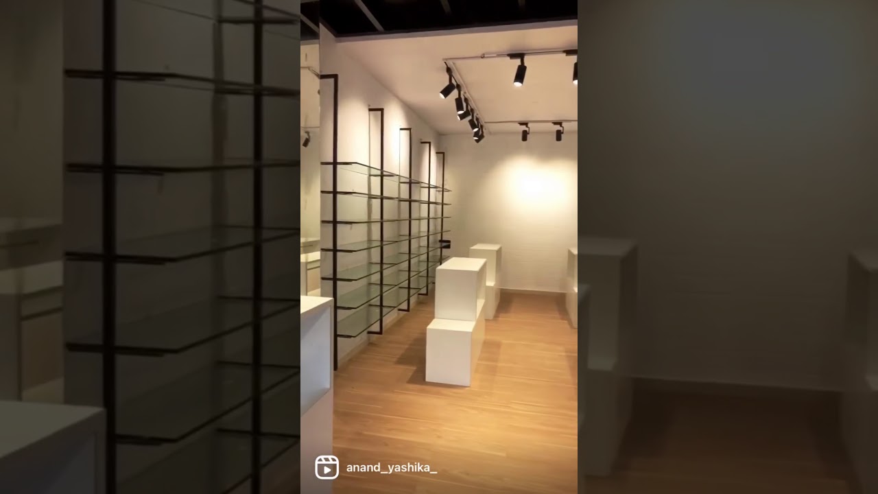 Interior Design for a retail store || Yours Yashika *transforming space*  #shorts #interiordesign
