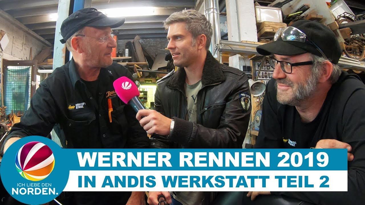 Werner Rennen 2019: In Andis Werkstatt Teil 2