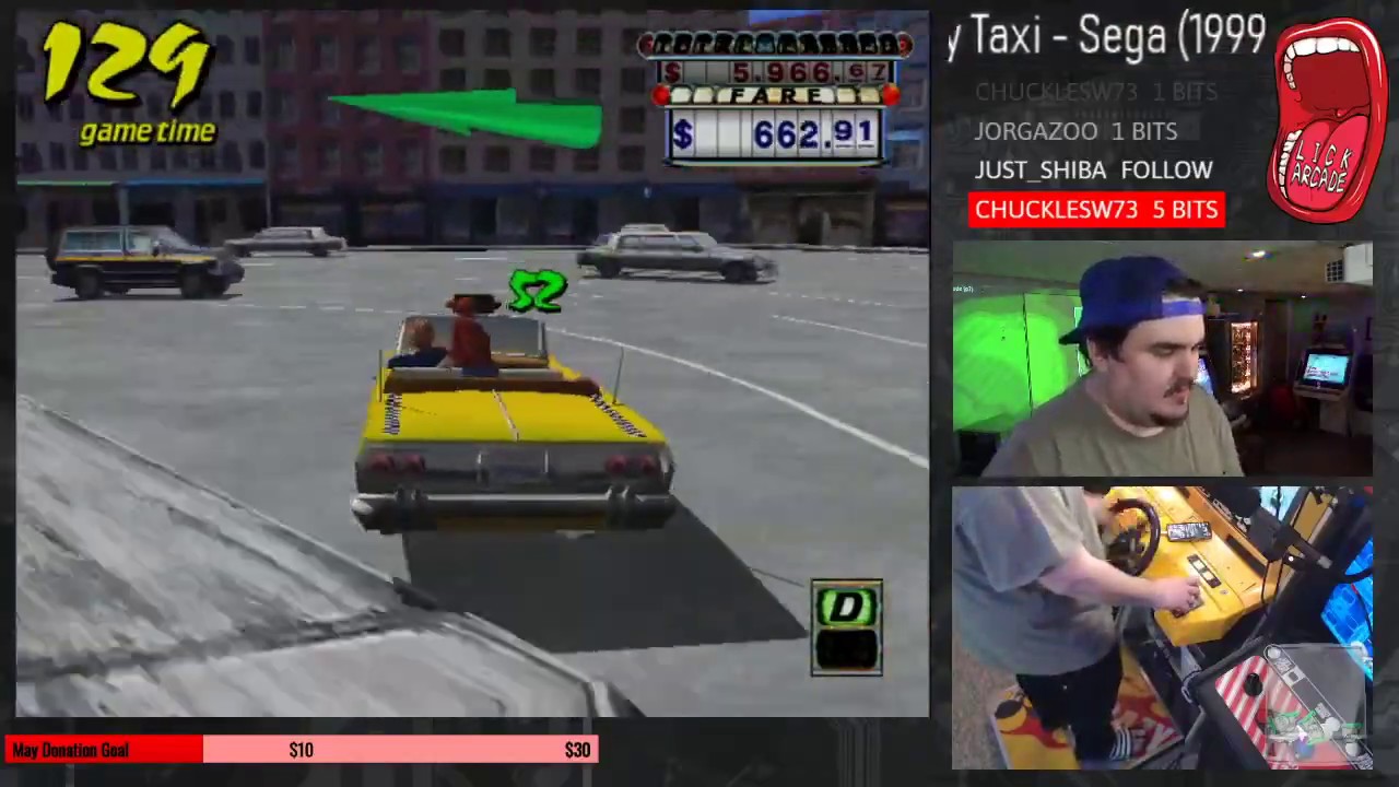 Crazy Taxi Arcade (OLD PB) — 20 503,91 $ Crazy License!