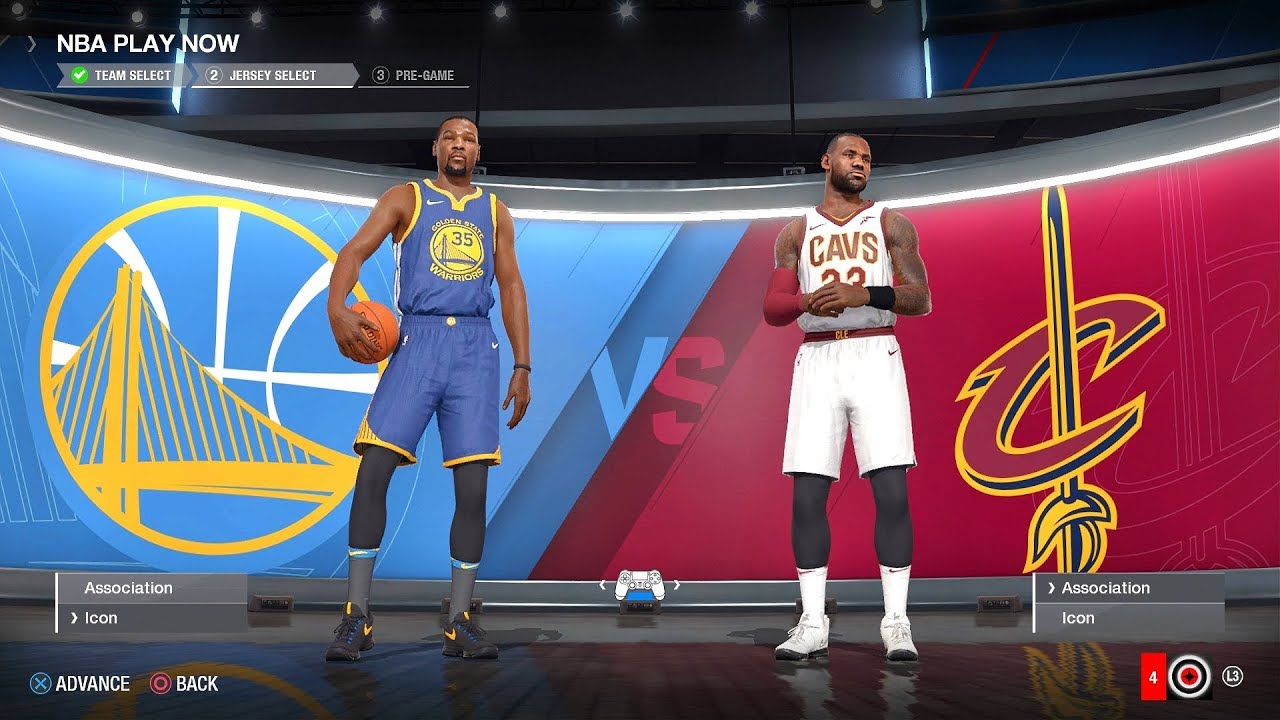 NBA LIVE 18 - Golden State Warriors vs Cleveland Cavaliers | NBA FINALS Game 7 (FULL MATCH)