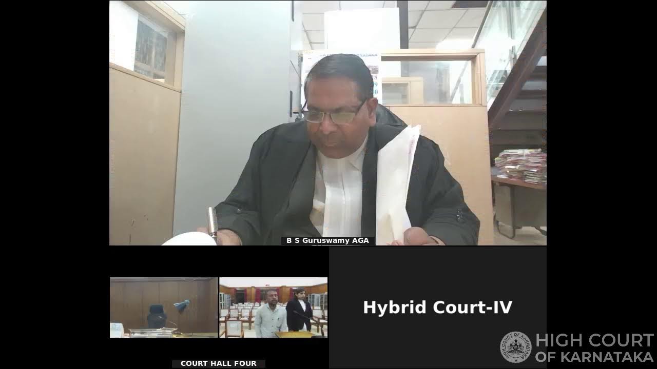 High Court of Karnataka, Dharwad Bench Live Proceedings of Court Hall No.4 on 04-12-2025 at 10.30am.