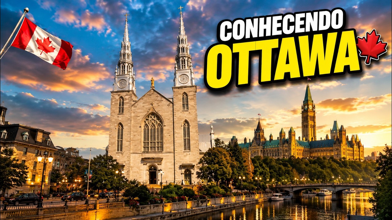 OTTAWA - A CAPITAL DO CANADÁ PARTE 1