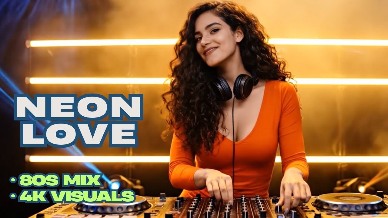 Neon Winter Disco – Neon Blossom Love 2026 • [Italo Disco Nonstop Mix]  (4K Visuals)