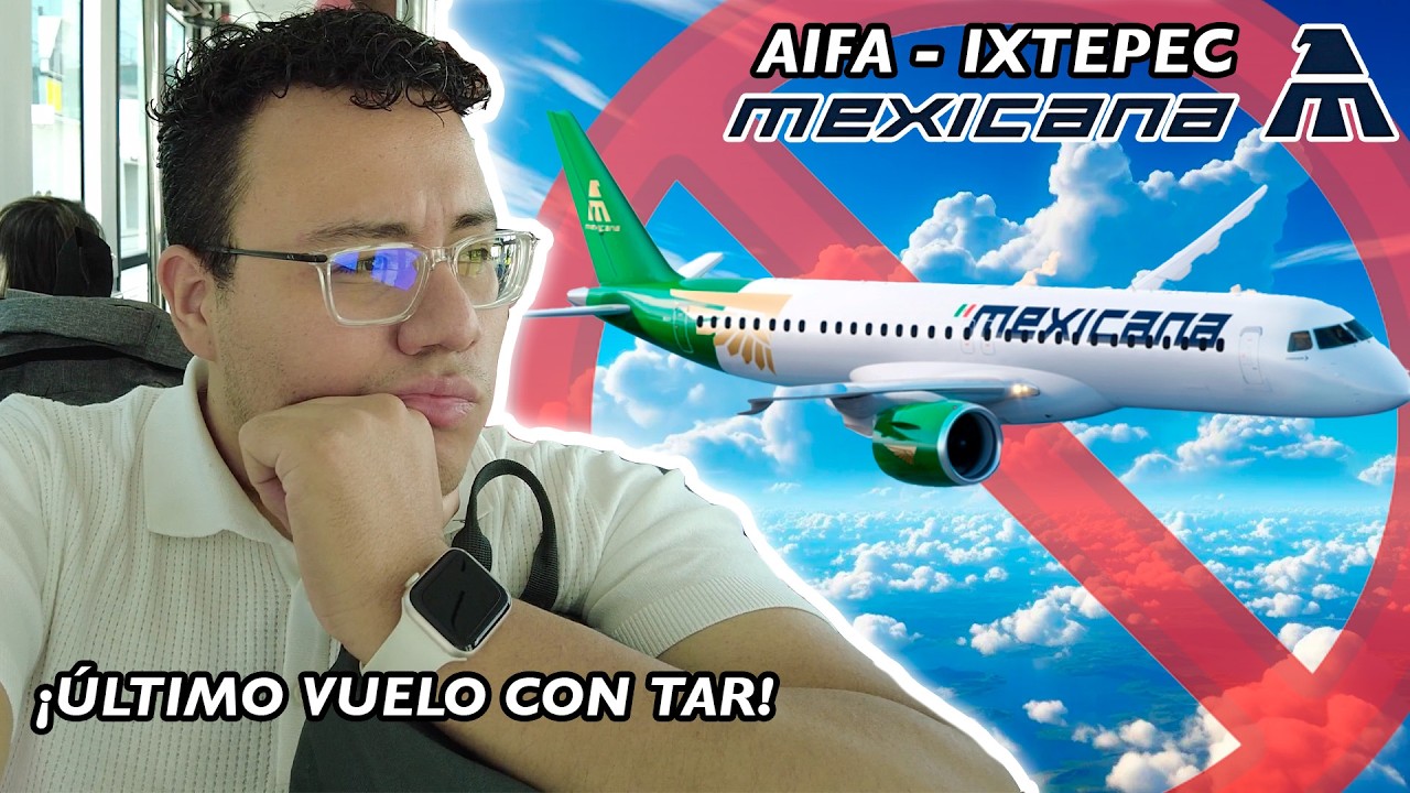 ¡Me tocó un avión viejo en MEXICANA de aviación! | ¿Aviones destartalados? | Russoh Busman