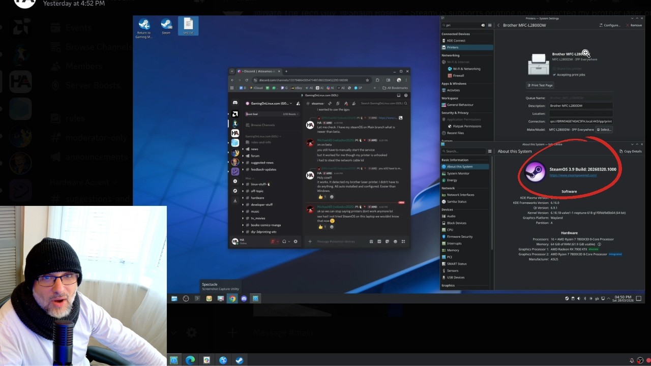 Теперь мне очень нравится SteamOS на настольном компьютере :)