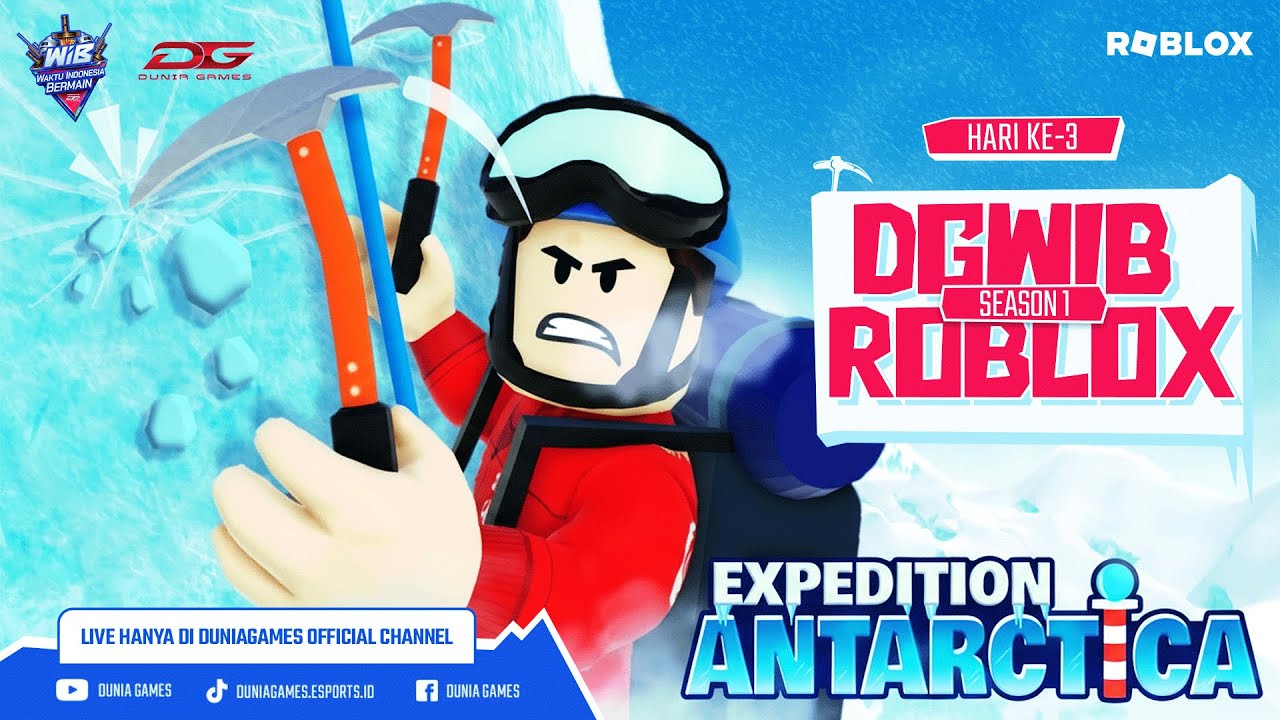 🔴DGWIB ROBLOX EXPEDITION ANTARCTICA | DAY 3