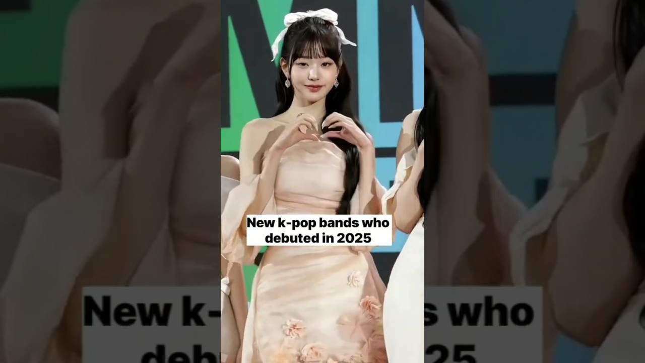 New k-pop bands debuted in🇰🇷 2025#kpop #bands #korean #kpop #@K-world765 #youtube #trending #viral