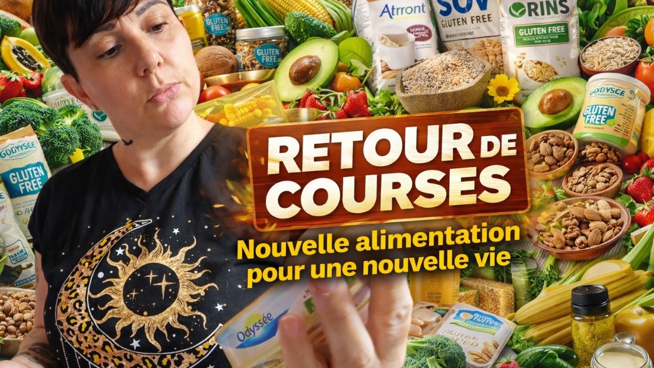 //RETOUR DE COURSES// Ma nouvelle alimentation
