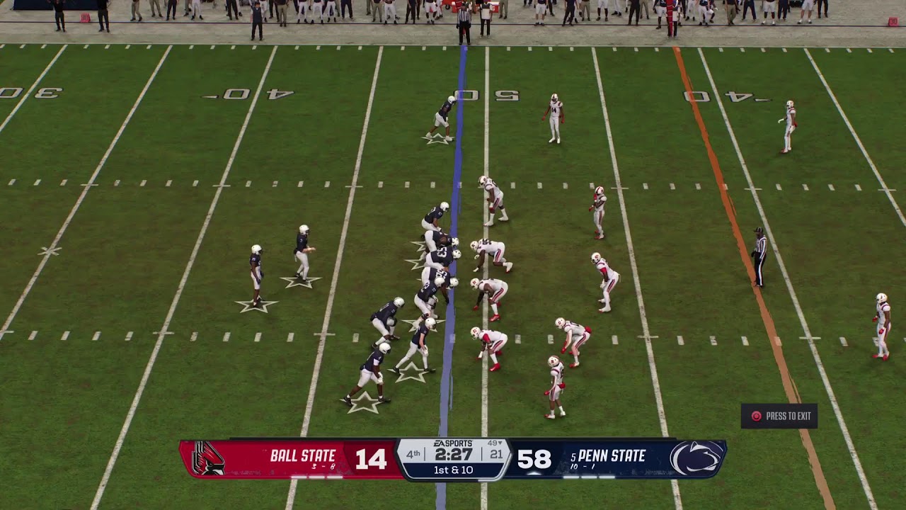 CFB26 SOCCER SIM League Ball State Cardinals at Penn State Nittany Lions