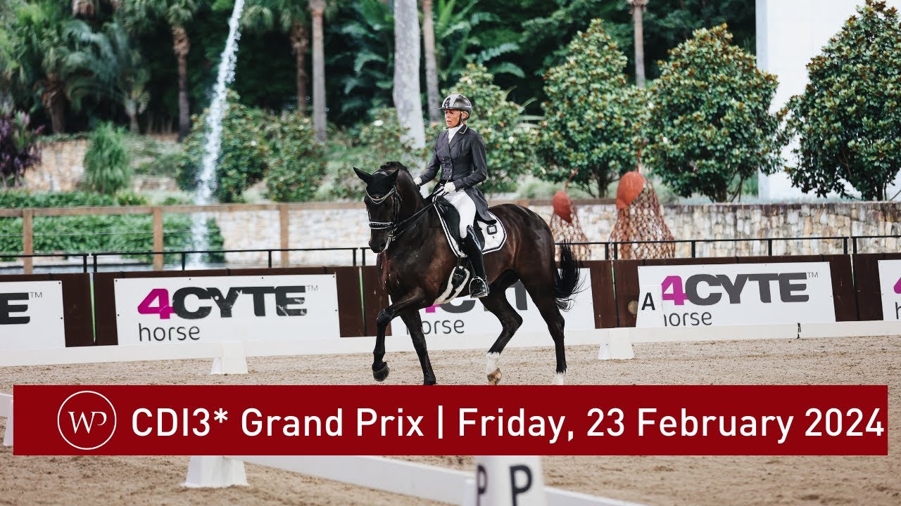 CDI3* Grand Prix  | 4CYTE™ Dressage by the Sea CDI 2024 | Friday, 23 February 2024