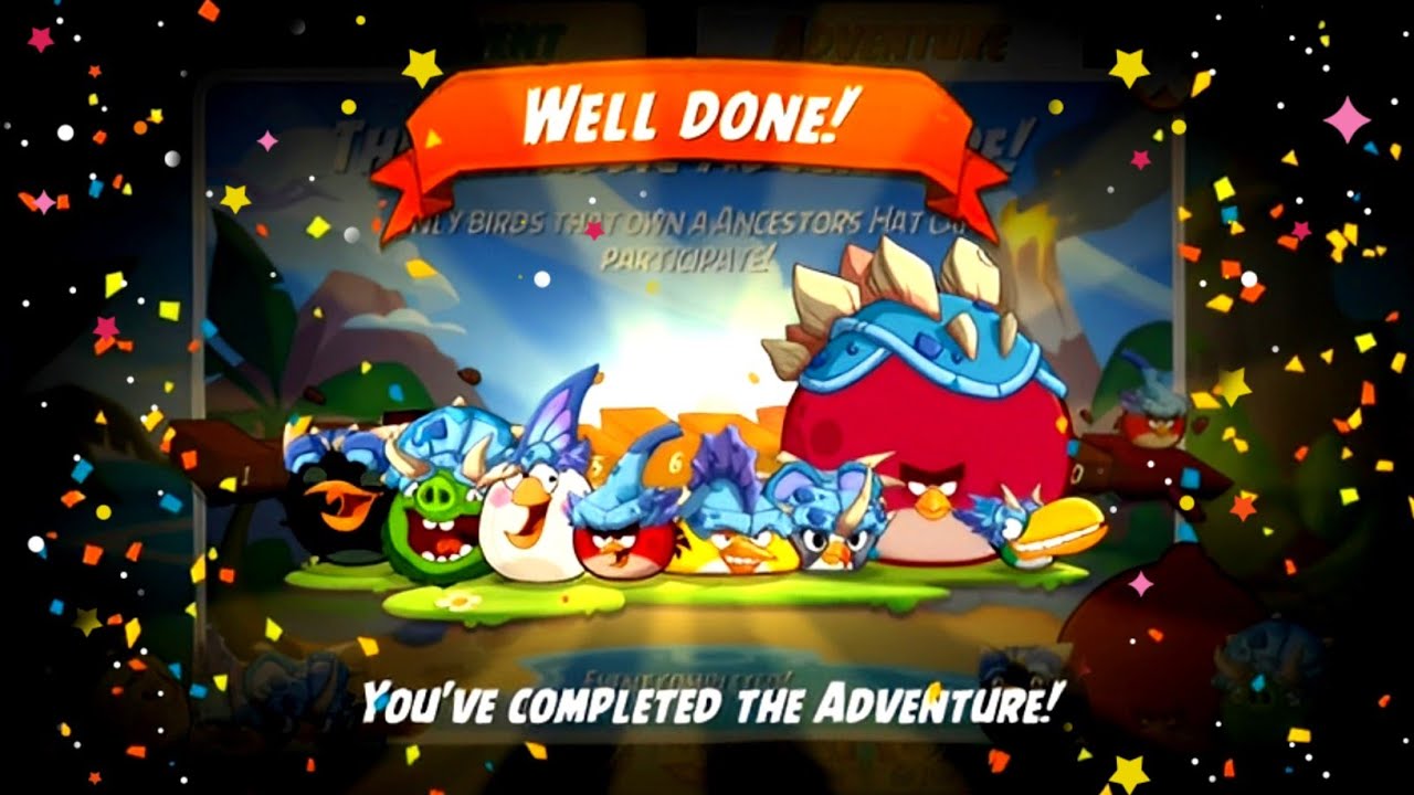 The Jurassic Adventure Level 9 and 10 without Matilda ,Hal and Terence 😭 - Angry Birds 2 🌟🐣