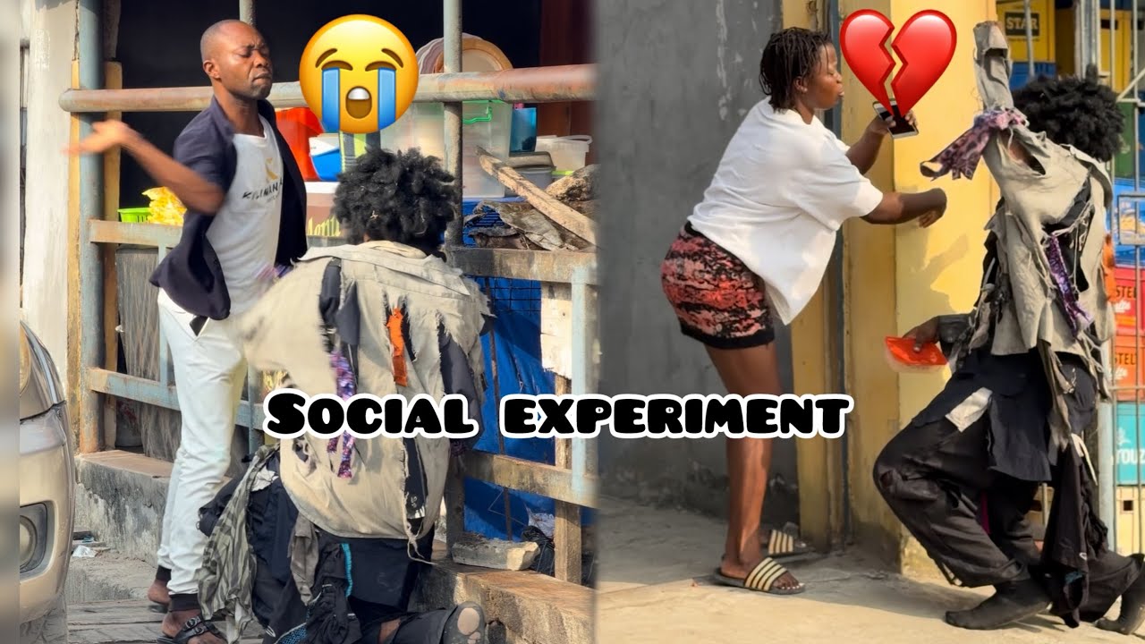 SAD SOCIAL EXPERIMENT) THAT WILL MAKE YOU CRY😭💔500k REWARD FOR THE GOOD HEART #trending #viralvideoシ