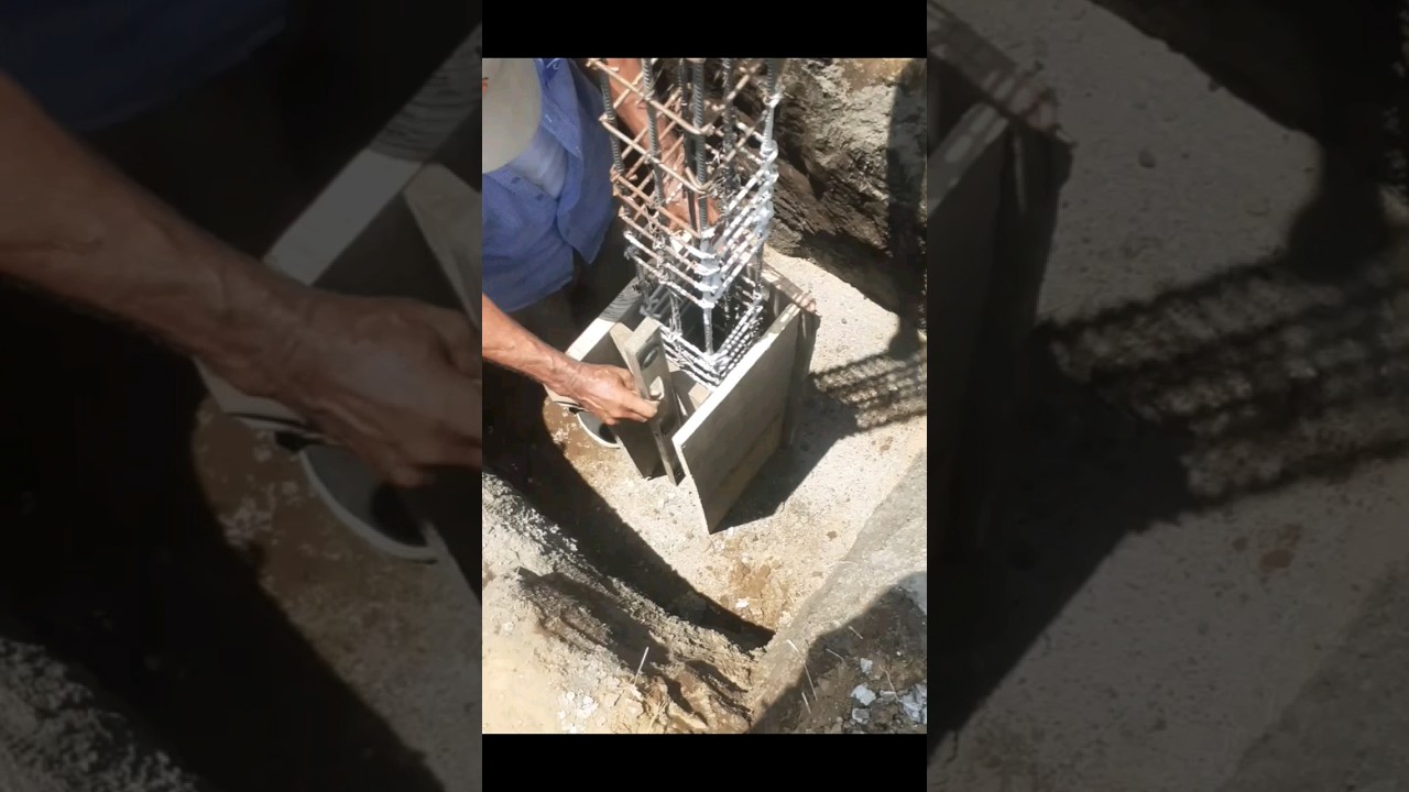 Encofrado de pedestal.