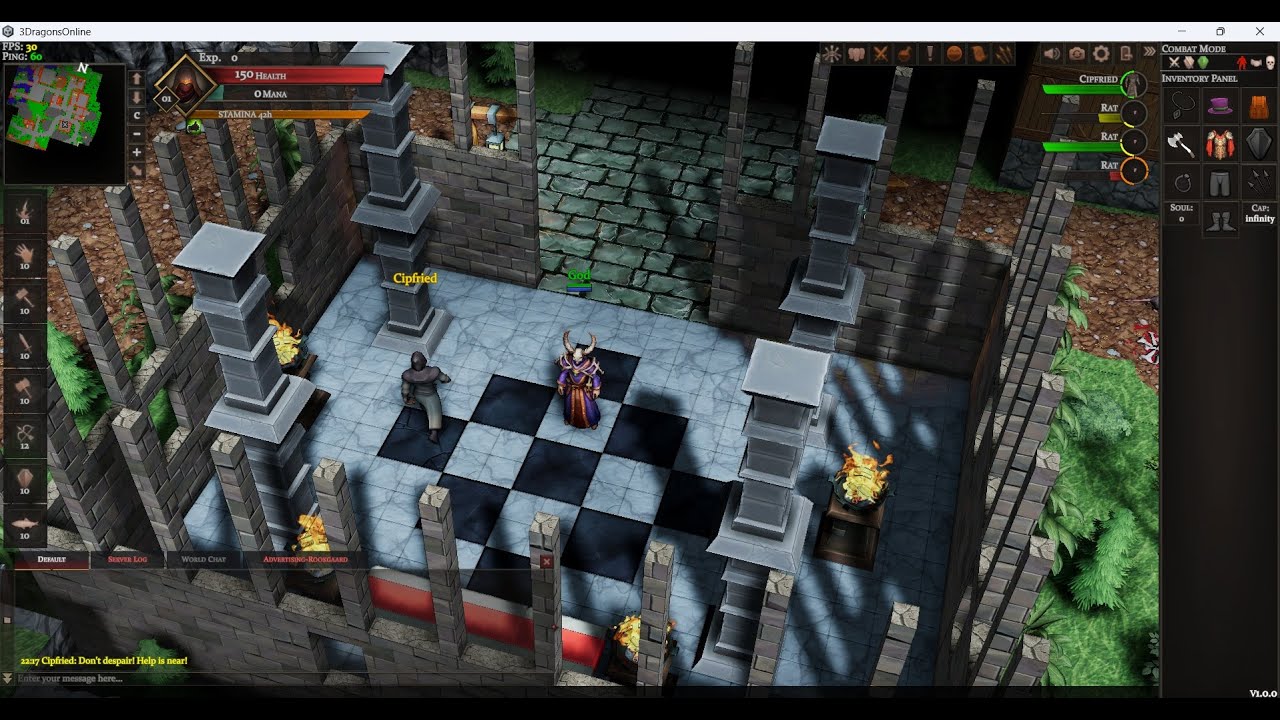 Exploring MythosOnline: New Tibia 3D |  