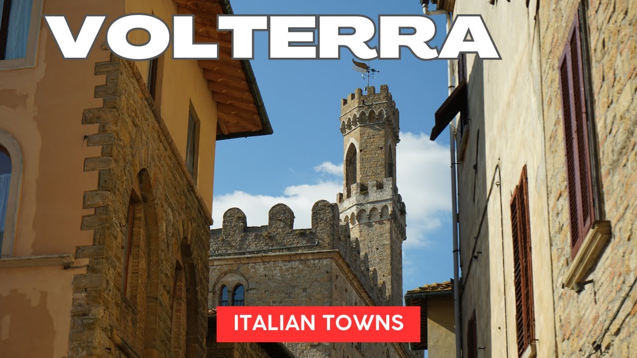 VOLTERRA the ALABASTER town | ITALY Toscana