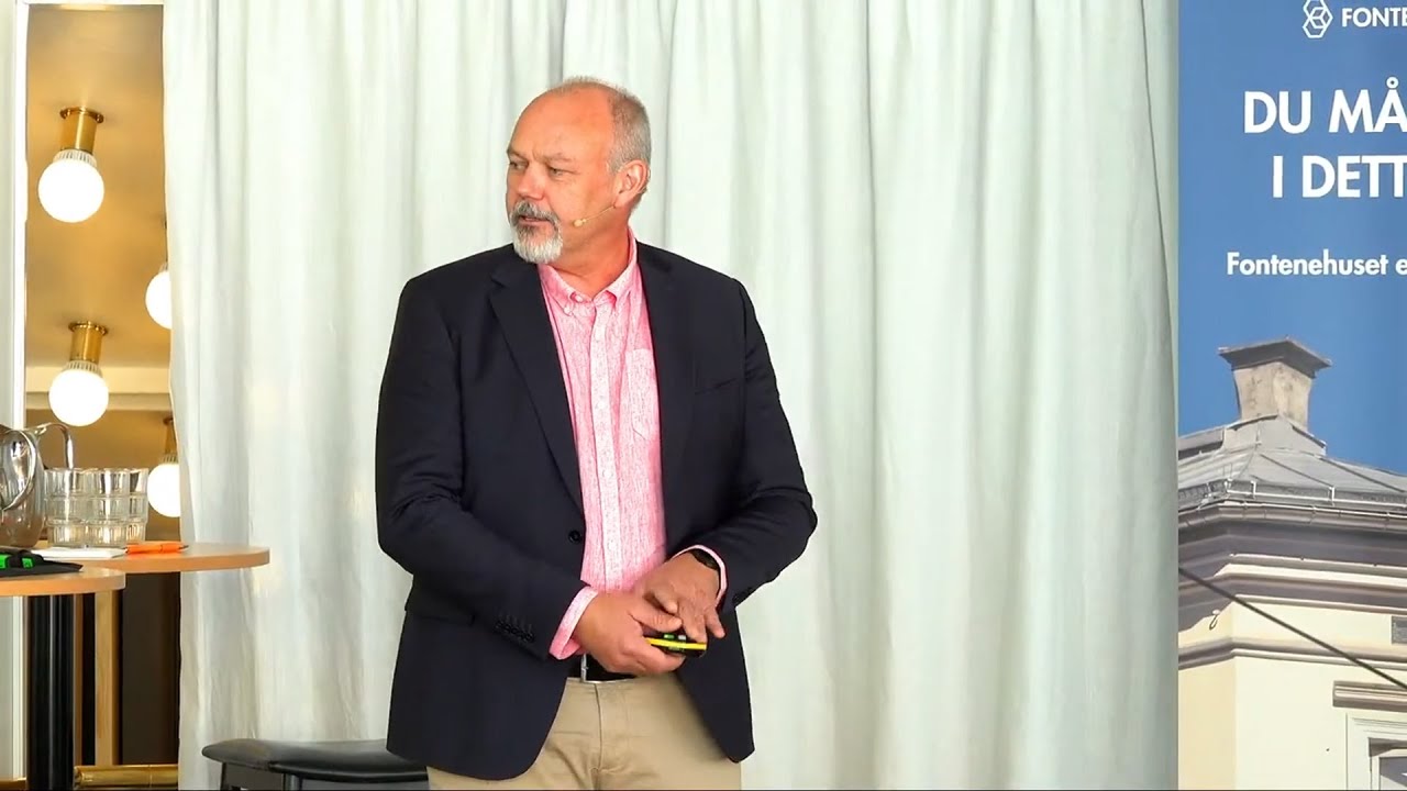 Ulf Andersen, Fakta om arbeidsliv og psykisk helse //  Fontenehuskonferansen 2025