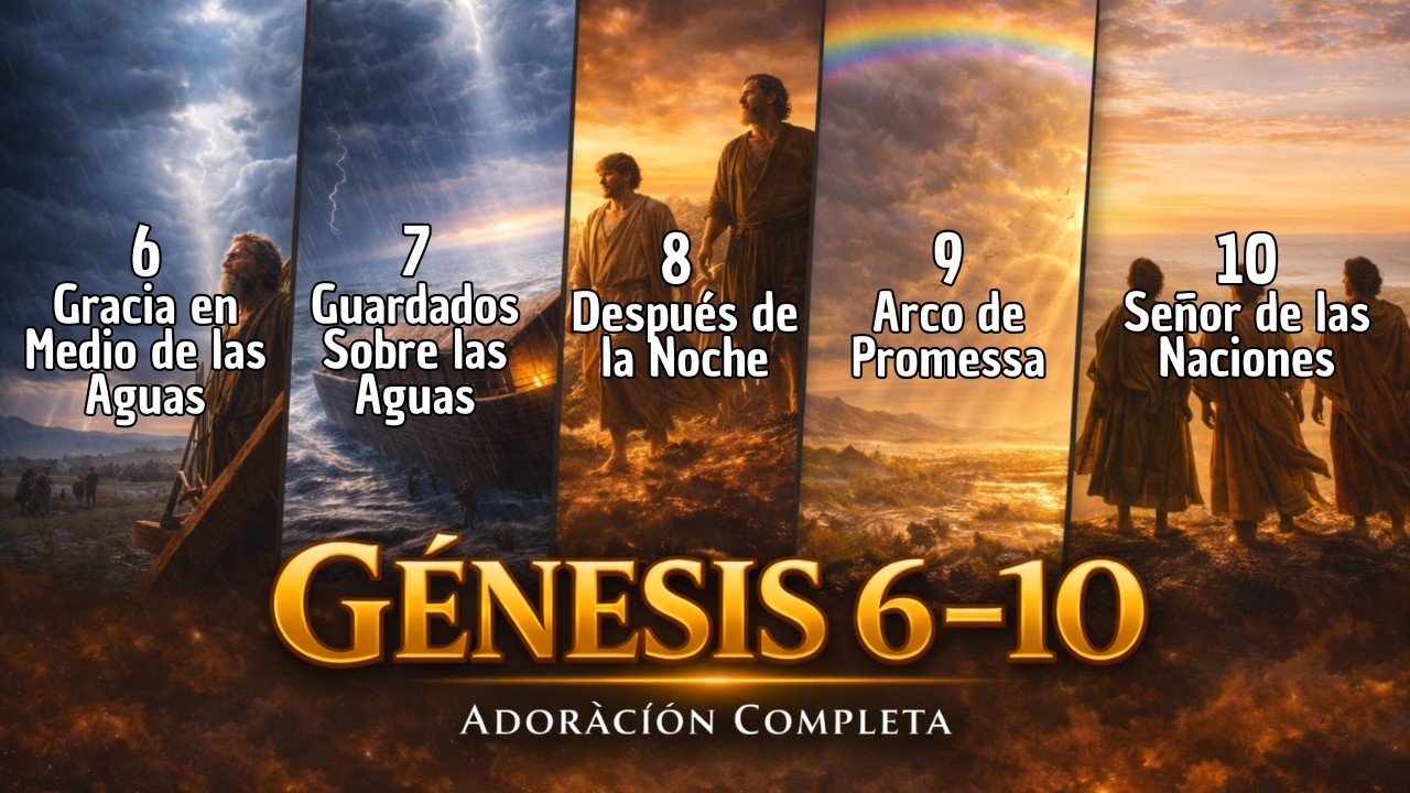 Génesis 6-10: Diluvio, Arca y Alianza | Adoración Bíblica en Música
