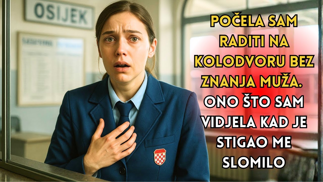 Počela sam raditi na kolodvoru bez znanja muža. Ono &scaron;to sam vidjela kad je stigao me slomilo