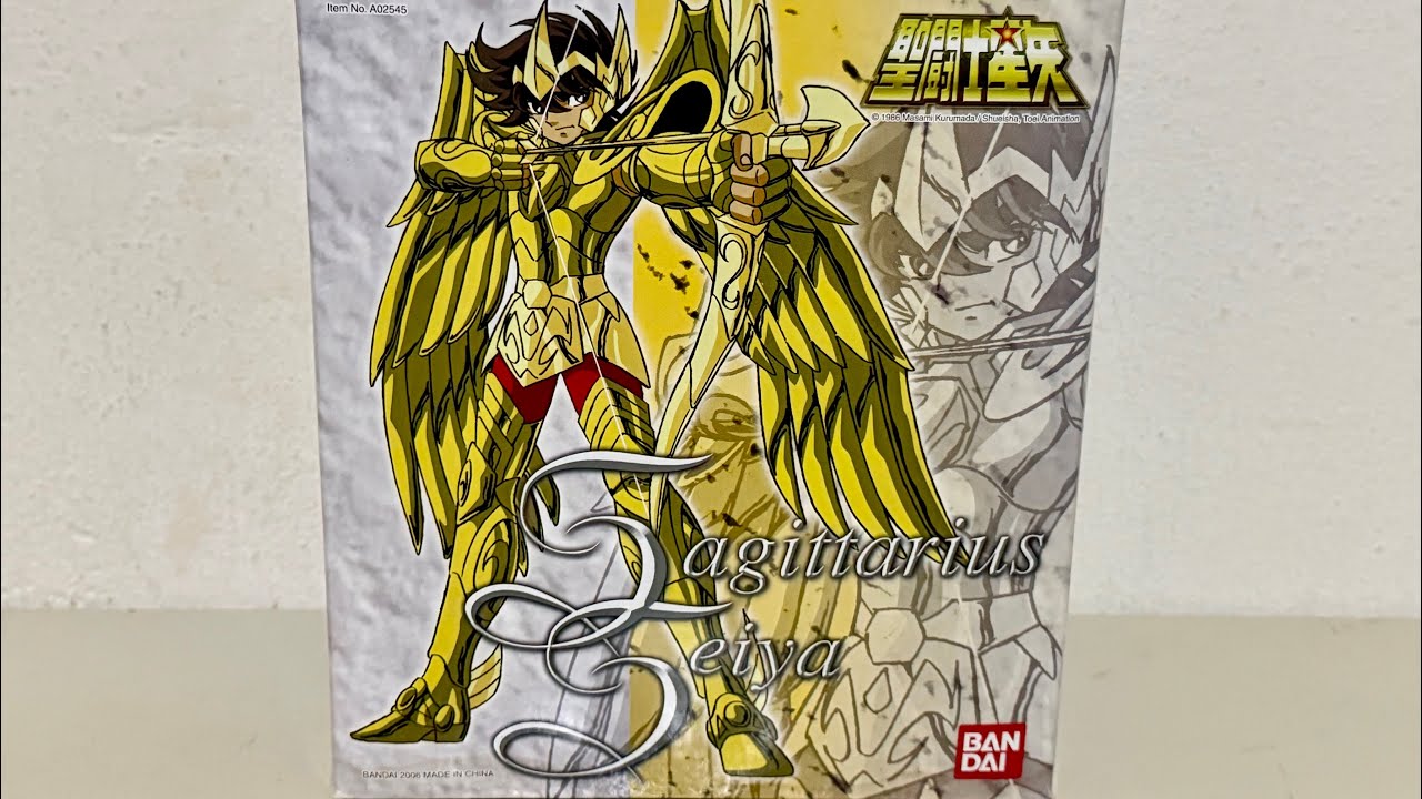 Bônus Parte I - Seiya de Sagitário Cavaleiros do Zodíaco Vintage 