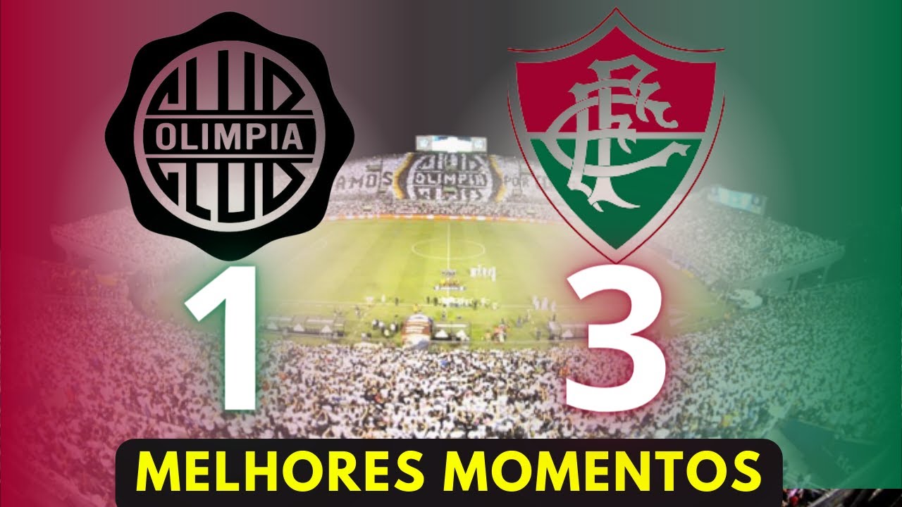 FLU CLASSIFICADO PARA AS SEMIS!! OLIMPIA 1 X 3 FLUMINENSE - MELHORES MOMENTOS - HOJE 31/08/2023