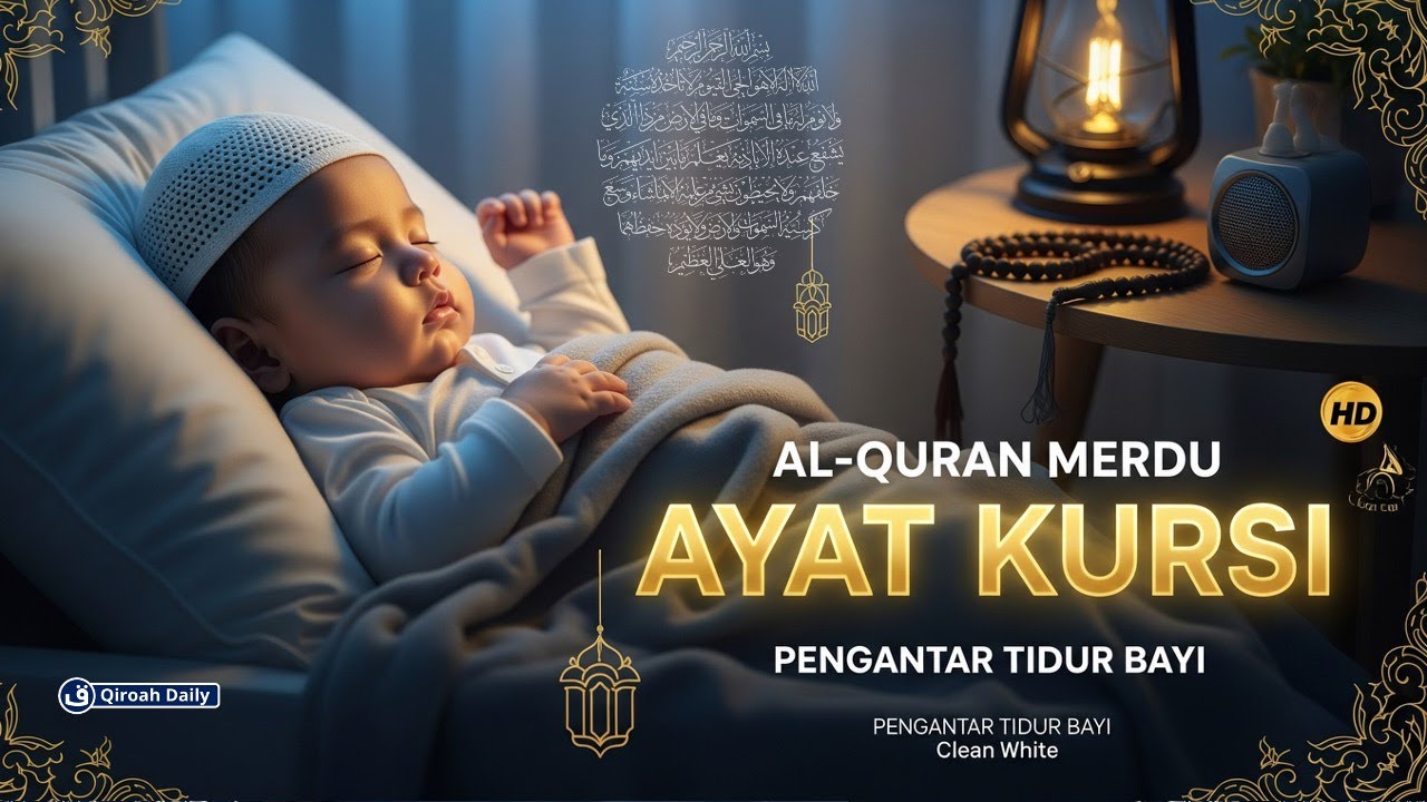 MUROTTAL AYAT KURSI اية الكرسي PENGANTAR TIDUR | PELINDUNG DIRI, PENGUSIR SYAITAN AGAR TIDUR TENANG