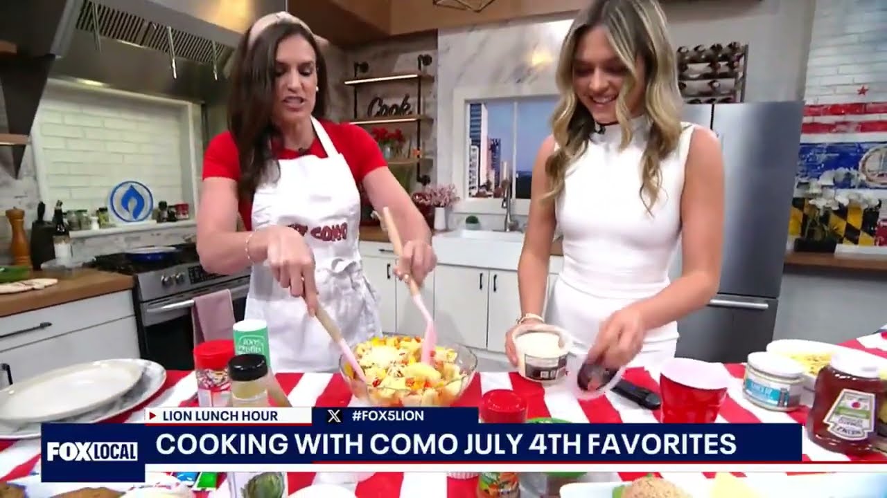 COOKING WITH COMO - Erin Como Makes a Simple and Easy Pasta Salad!