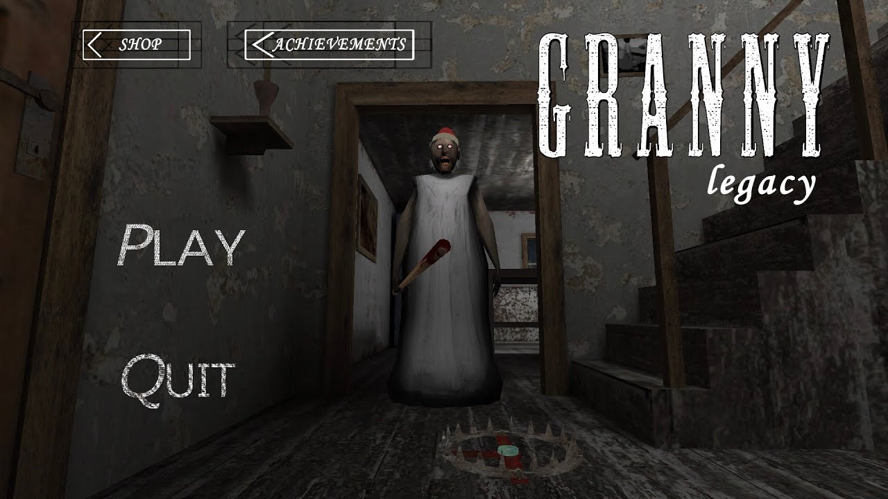 Проходим Granny legacy на хард через дверь смотрим Poison trap и Holiday decoration 