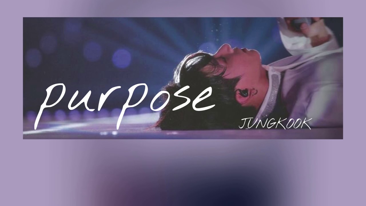 JUNGKOOK (BTS) - Purpose【日本語字幕/歌詞/和訳】Justin Bieber cover