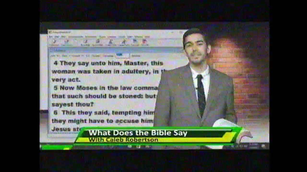 Caleb Robertson Shows Bible Reasons To Get a Divorce