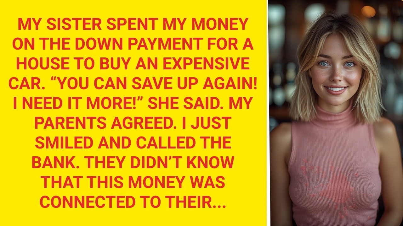 My Sister Spent My Money on a House and a Car — and My Parents Took Her Side
