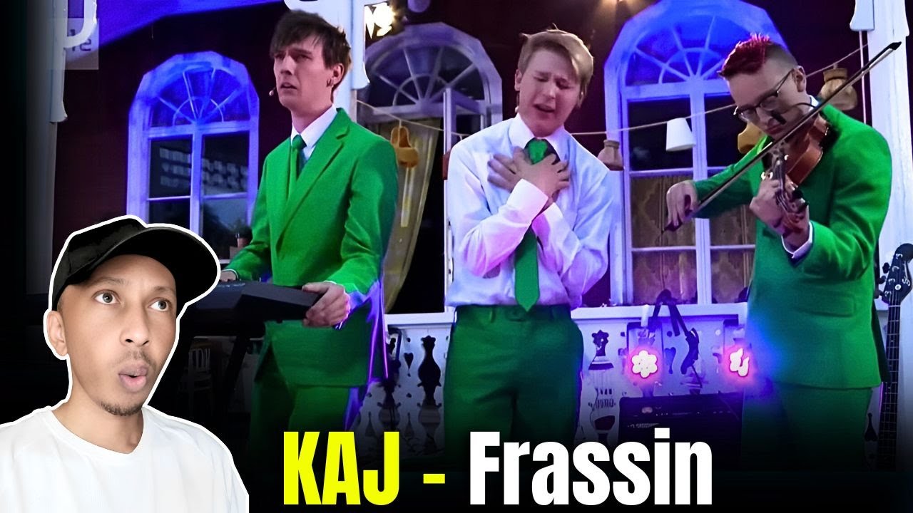 REACTION to KAJ - Frassin (Live Performance)
