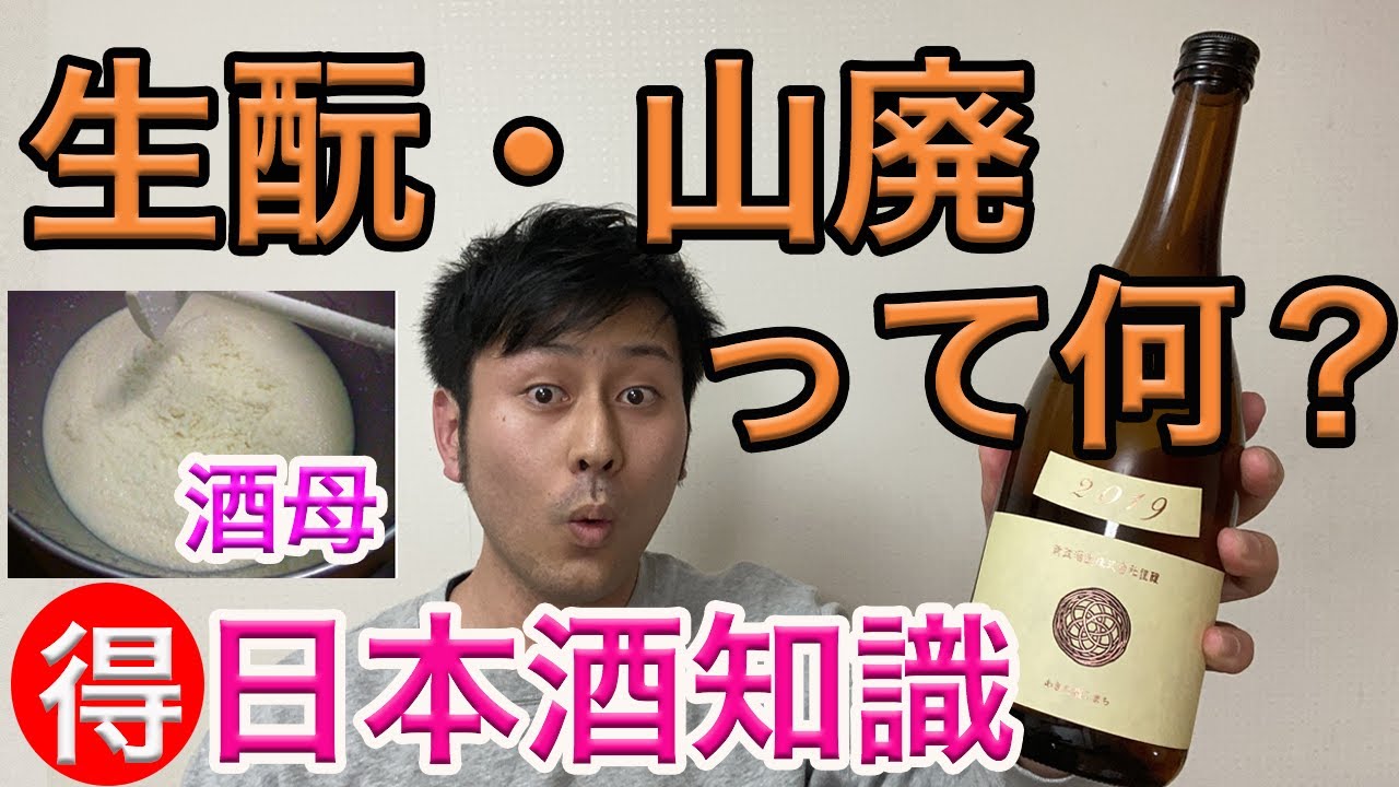 日本酒の【生酛&山廃】徹底解説！どんな特徴？ソムリエがわかりやすく説明します！