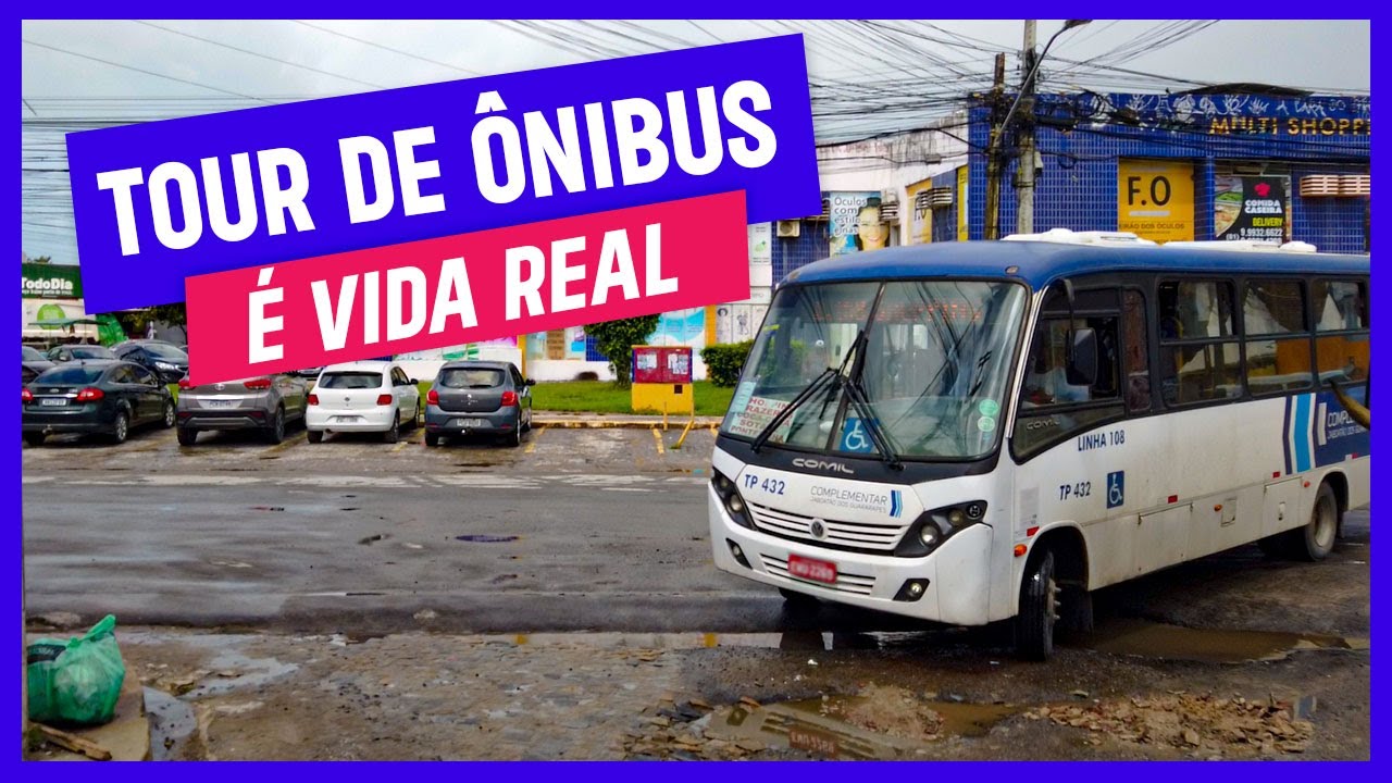 TOUR DE ÔNIBUS EM BARRA DE JANGADA JABOATÃO DOS GUARARAPES-PE