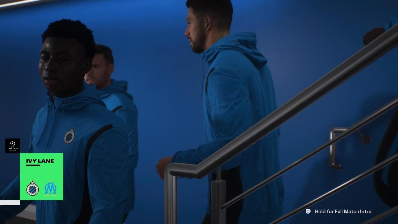 EA SPORTS FC 26_Club Brugge Vs Marseille Uefa Champions league Md 8