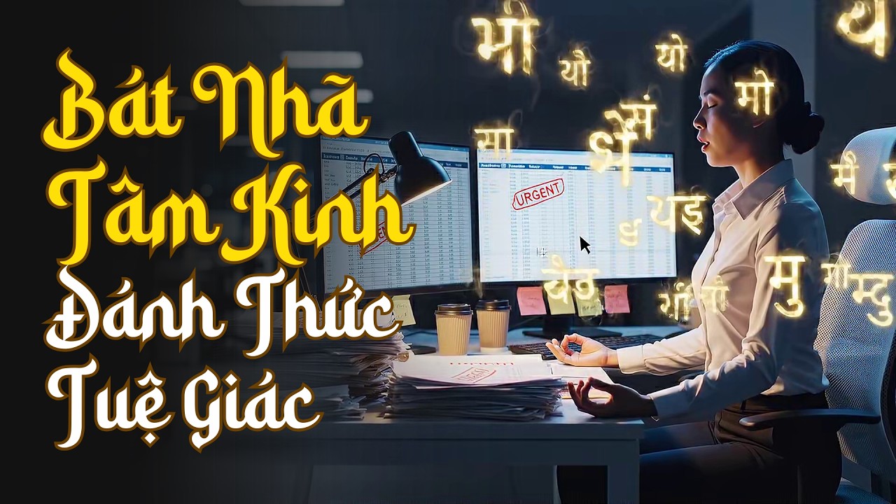 Bát Nhã Tâm Kinh - Nhạc Thiền Tĩnh Tâm, Khai Mở Trí Tuệ & Thay Đổi Vận Mệnh
