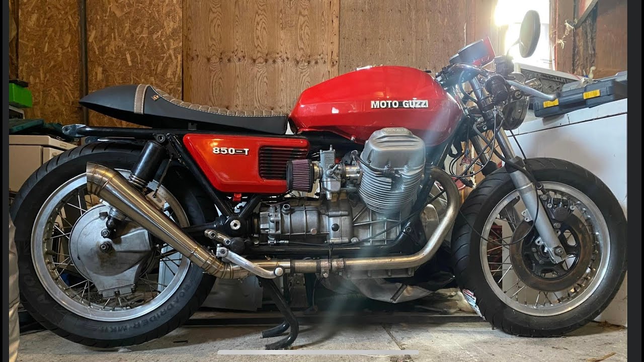 Moto Guzzi 850 sidecar 1000cc Cafe Racer